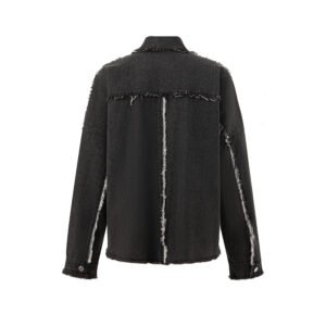 fringe denim jacket
