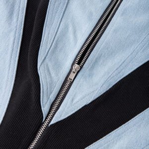 denim bodycon mini dress