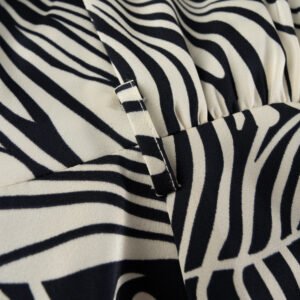 sleeveless wide leg printed jumpsuit