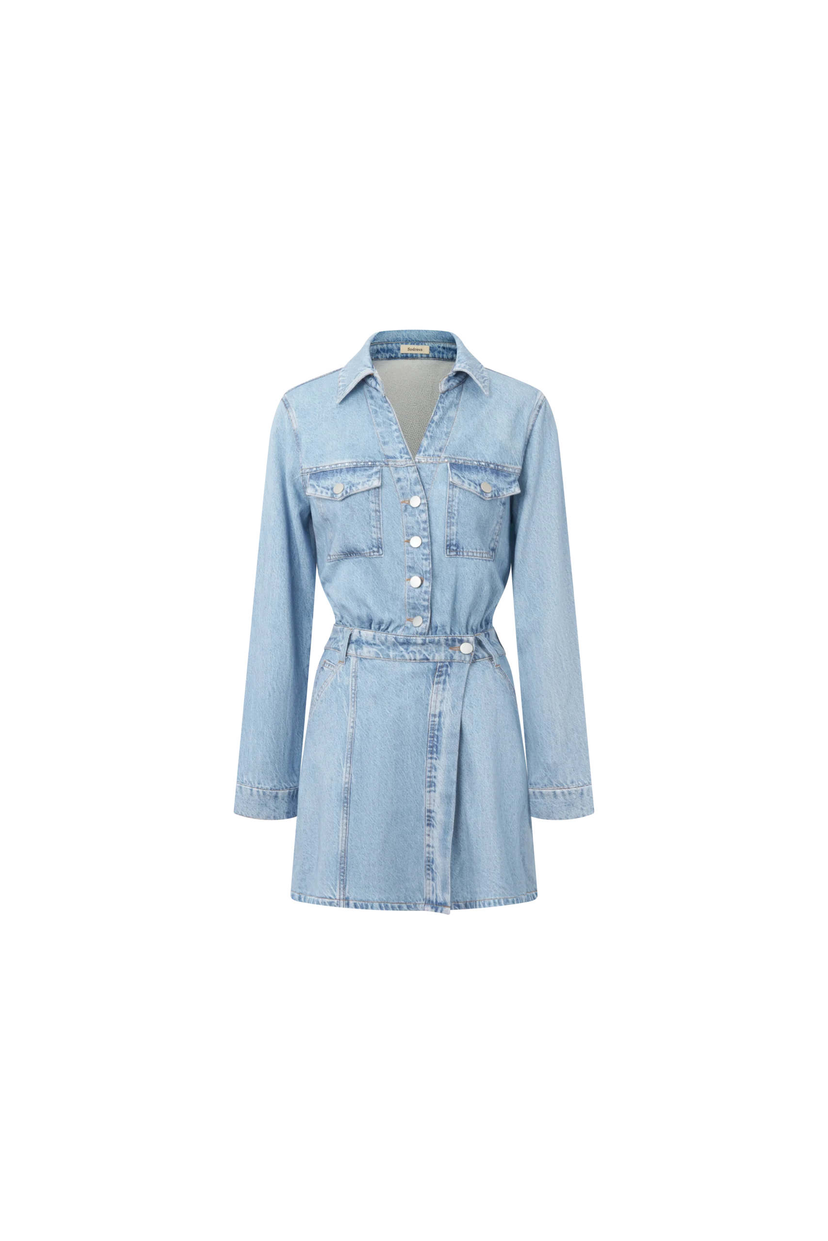 Women’s Light Wash Denim Dress