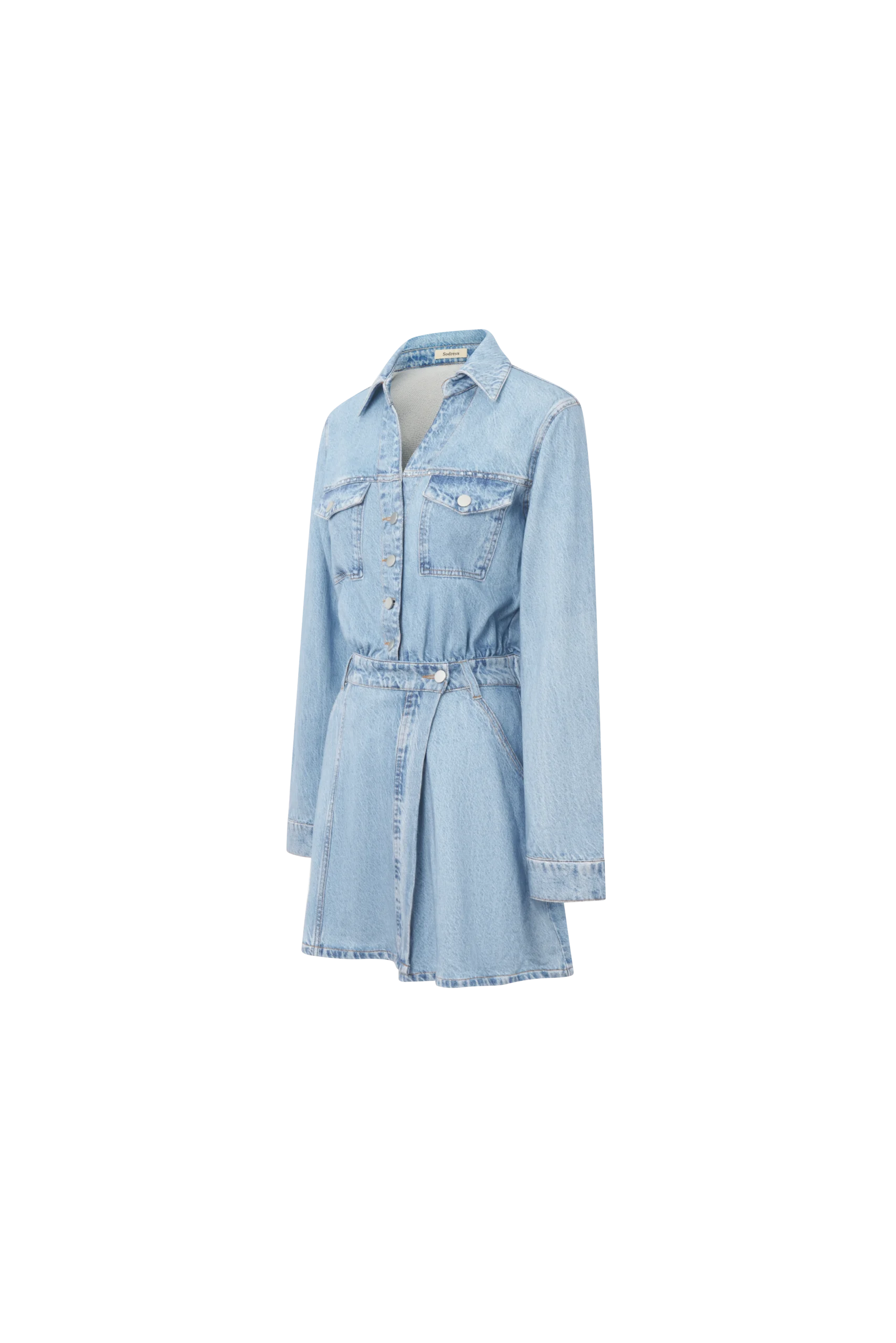 Women’s Light Wash Denim Dress