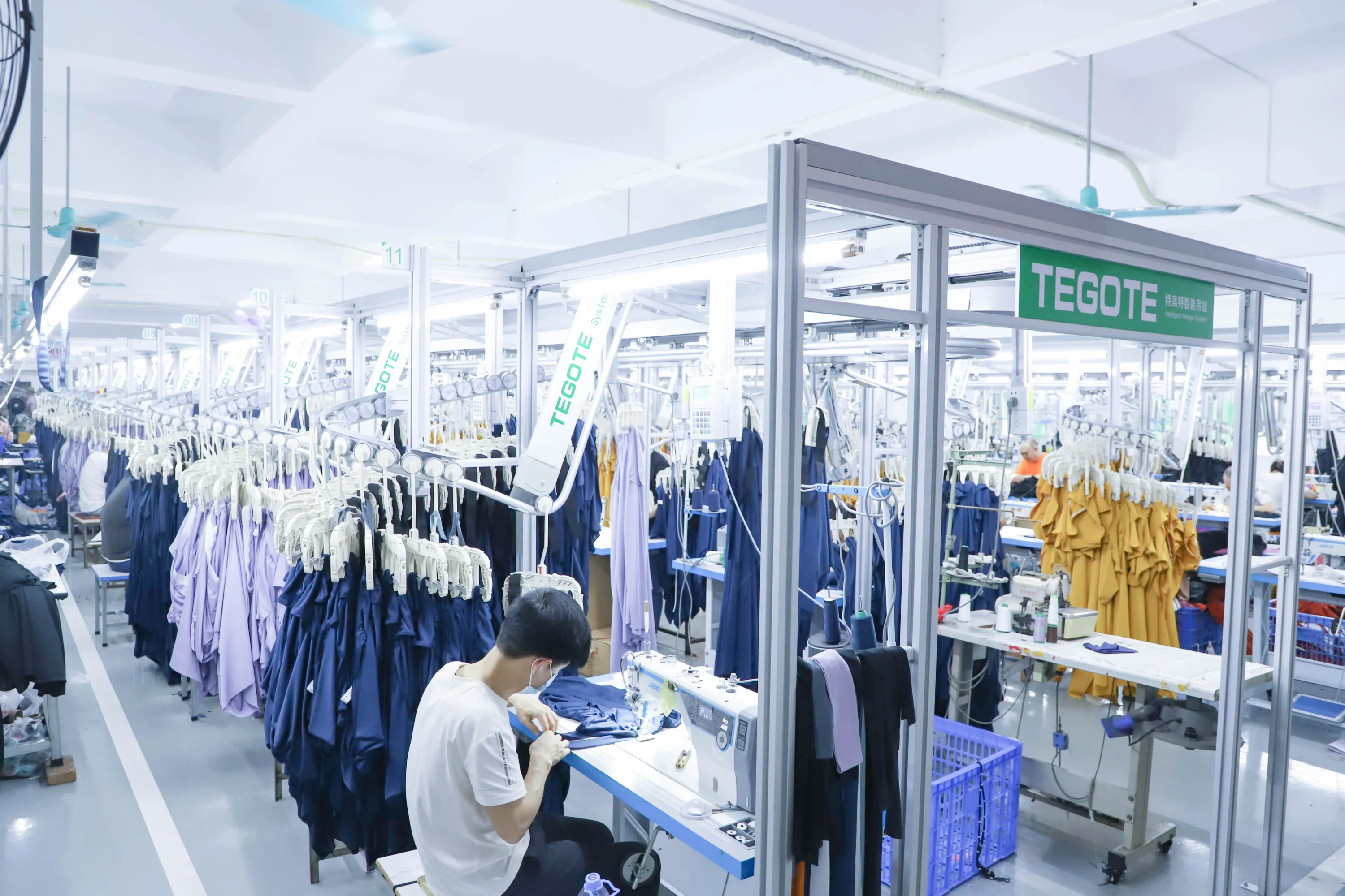 Advanced automatic garment hanging system