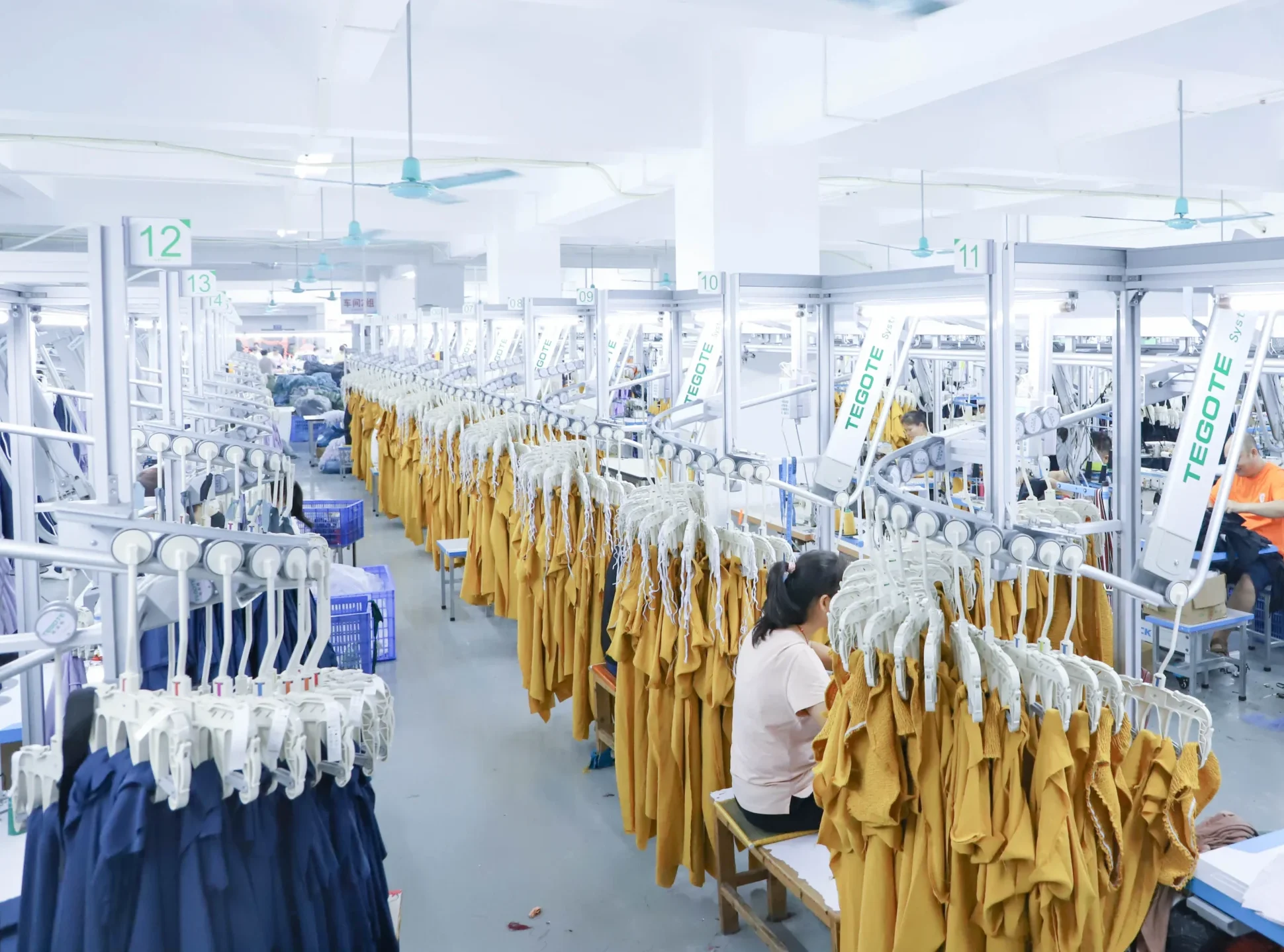 Advanced automatic garment hanging system