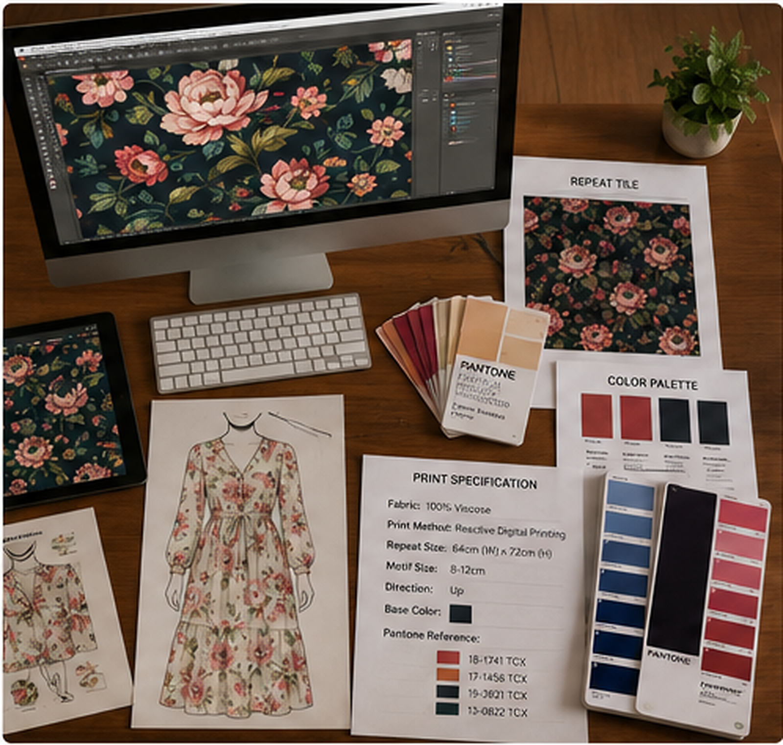custom print dress artwork file preparation