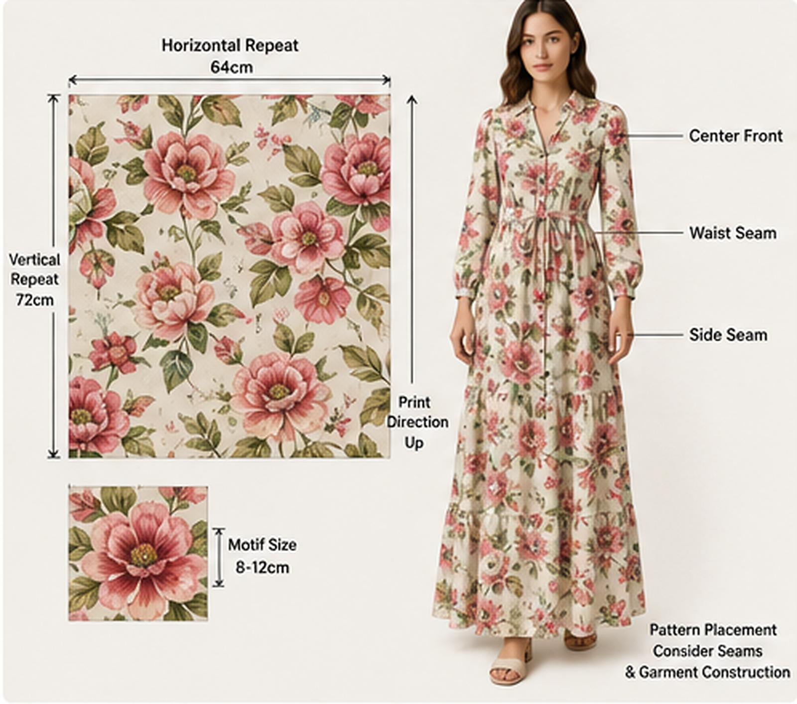 custom_print_dress_pattern_repeat_placement