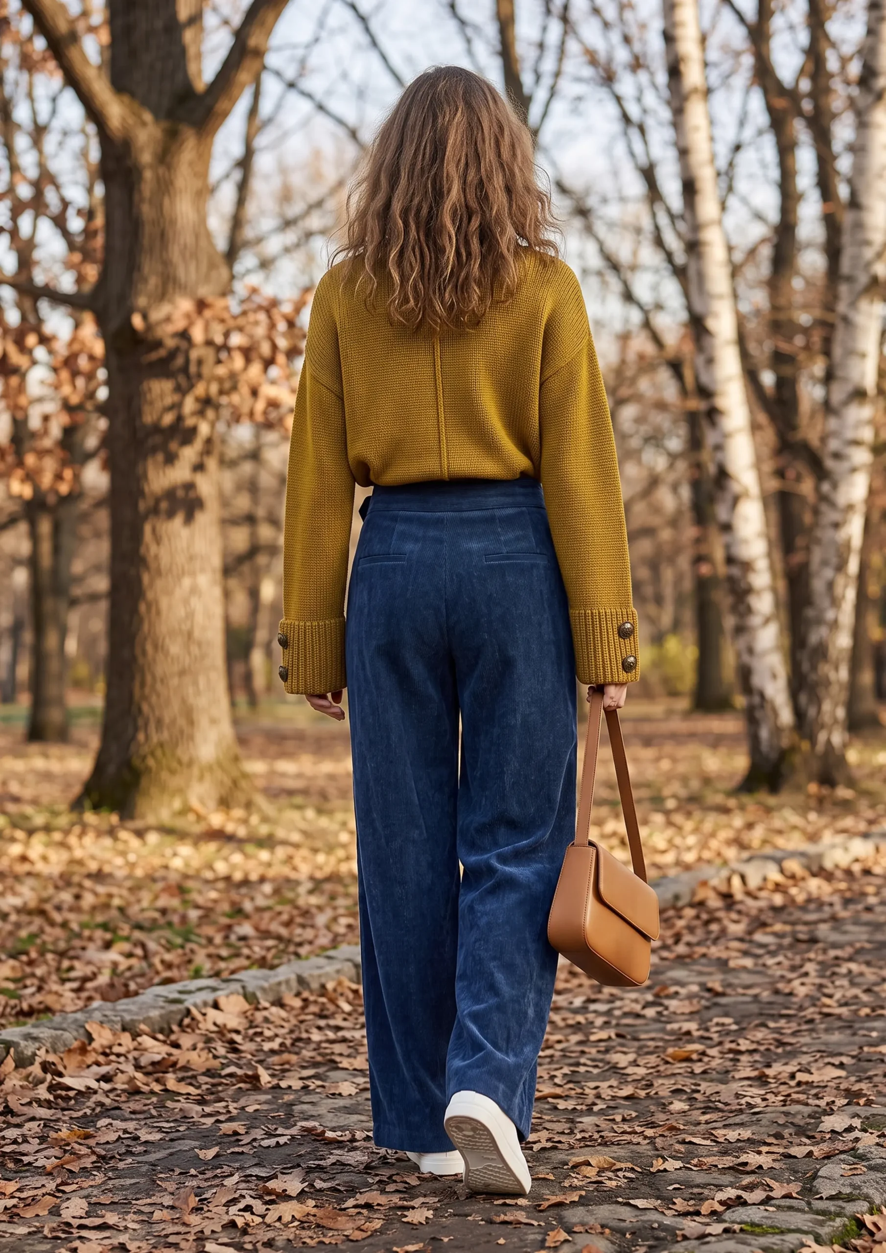 Chenille Wide-Leg Belted Pants – SHENGFU TEXTILE Chenille wide-leg belted pants